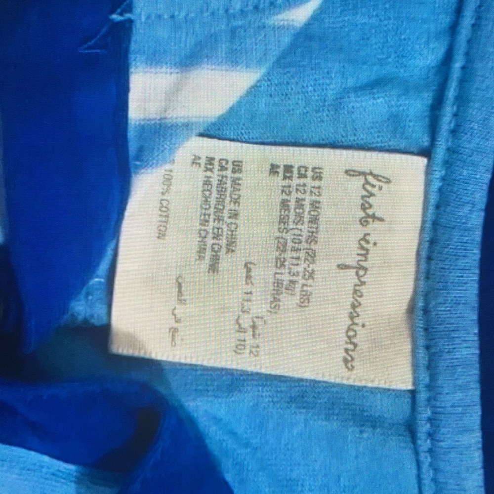 Kids baby dino stripe cotton sunsuit - Picture 3 of 4